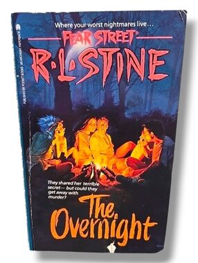 The Overnight by R.L. Stine Fear Street Vintage YA Horror Archway Paperback Book